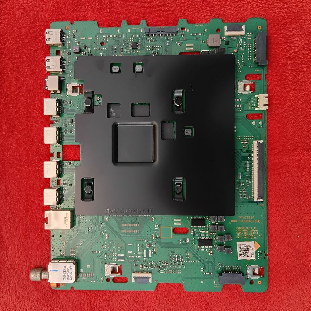 เมนบอร์ดทีวี MINI LED SAMSUNG Model. QA75QN85BA  Part: BN94-17724F , BN41-03014D  Ver. BC02
