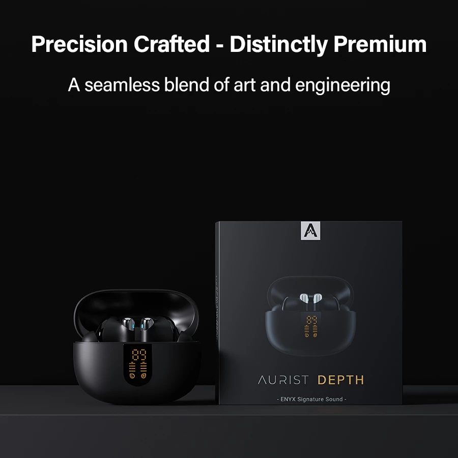 Aurist Depth ENYX หูฟัง Bluetooth ENC ANC ไร้สาย IP54 thumbnail 5