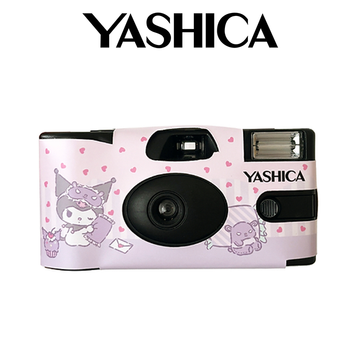 กล้องฟิล์มใช้แล้วทิ้ง YASHICA Single Use Film Camera (Kuromi Dreamweaver) ประกันศูนย์