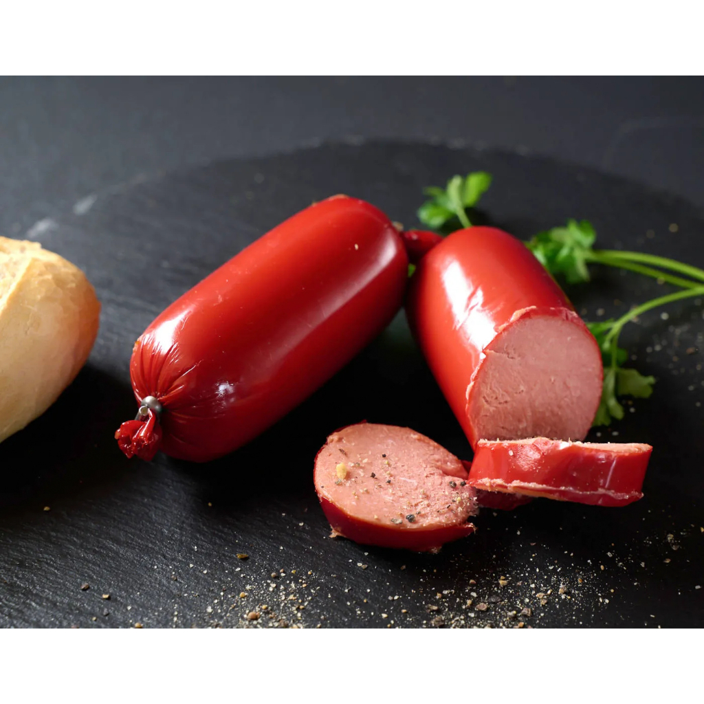 German spreadable Tea sausage Teewurst Ruegenwalder Art 4 pieces x 190gr - ไส้กรอกทาเนยทาคู่ชาสไตล์เยอรมัน 4 ชิ้น x 190