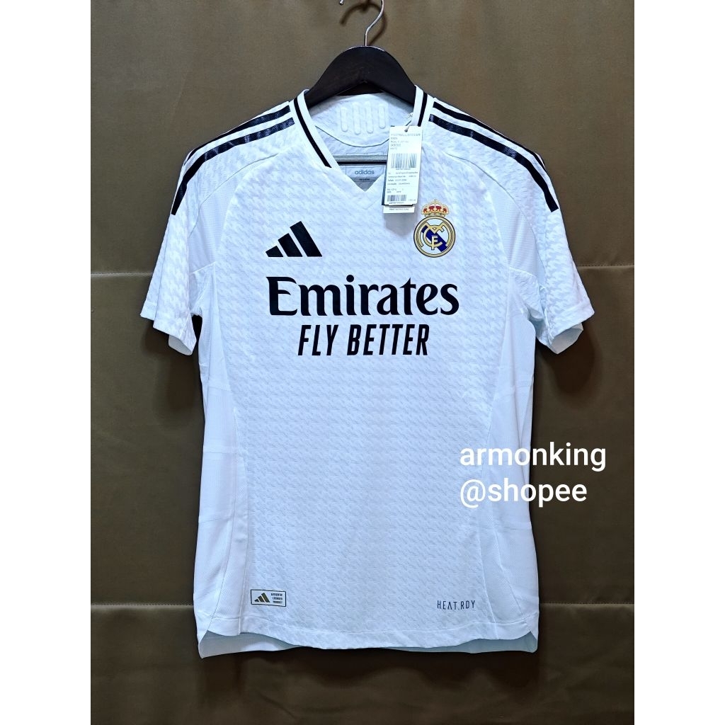 เกรดนักเตะ (Player) แท้💯 🏳️ เสื้อฟุตบอล รีล มาดริด Real Madrid 24/25 Home Jersey IX8095 เสื้อบอล