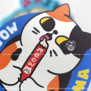 💭ชุดที่ 3 พร้อมส่ง💭ไดคัทสติกเกอร์ แมวสามัญประจำบ้าน ชุดที่ 3 My Home Cat Sticker Vol.3 by Miah Studio