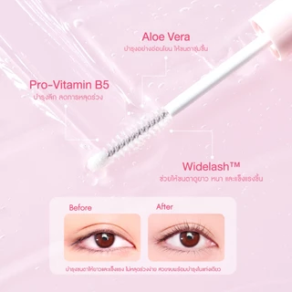 IN2IT Pro-Lash Mascara & Base - มาสคาร่าใส 3in1 พร้อมบำรุง (PLM)