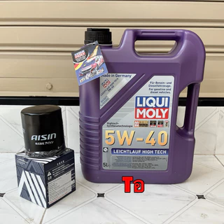 TKD น้ำมันเครื่อง เบนซิน ดีเซล สังเคราะห์ 5W-40 LIQUI MOLY LEICHTLAUF HIGH TECH รับกรองแชทแจ้งรุ่น