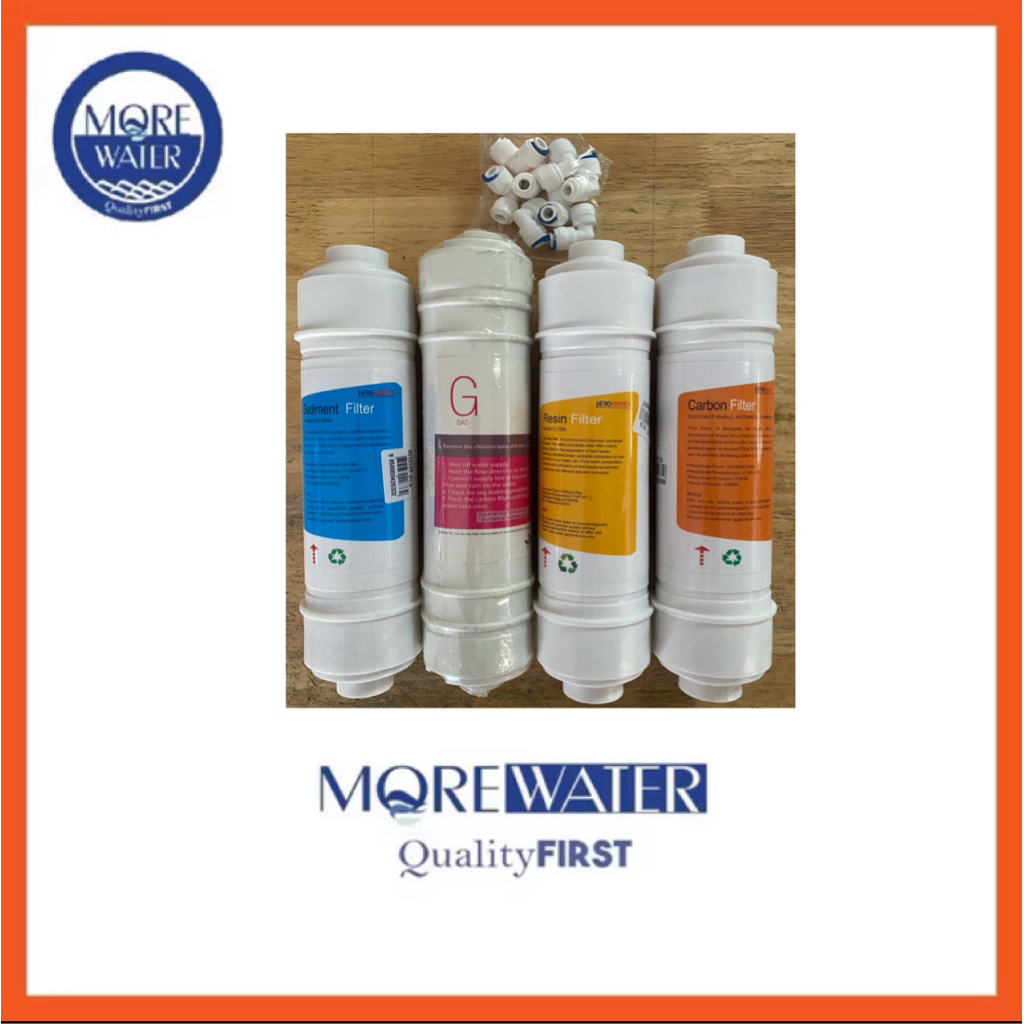Set Filter Resin 4 Stages In-line
