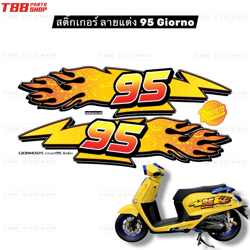 สติ๊กเกอร์แต่ง Giorno ลาย 95 thumbnail 8