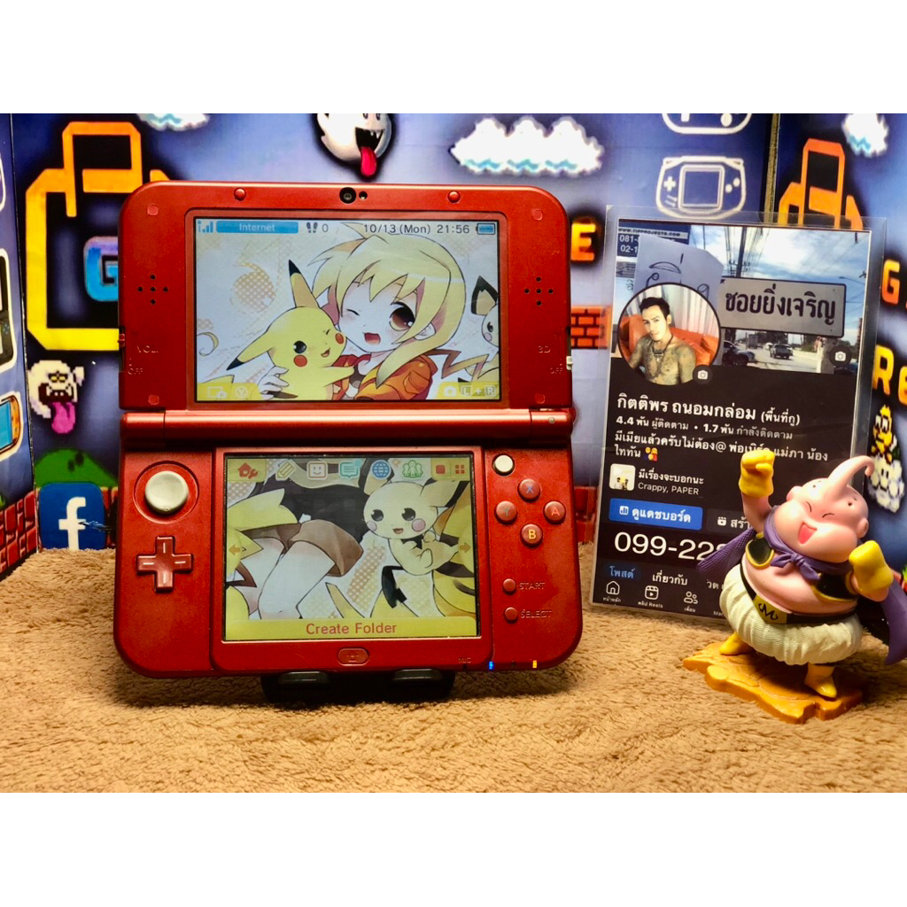 New Nintendo 3ds XL / new 3ds ll แปลงเมม 64 พร้อมลงเกมส์ให้ตามสั่ง