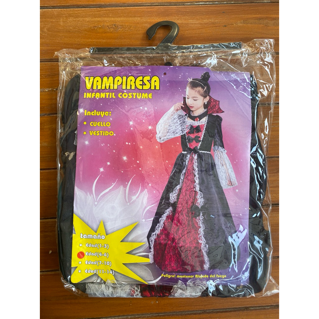 พร้อมส่งจากไทย ชุดแวมไพร์ ชุดฮาโลวีน  ชุดแฟนซี  สำหรับผู้ใหญ่และเด็กหญิง ราคาถูก Shopee Lazada