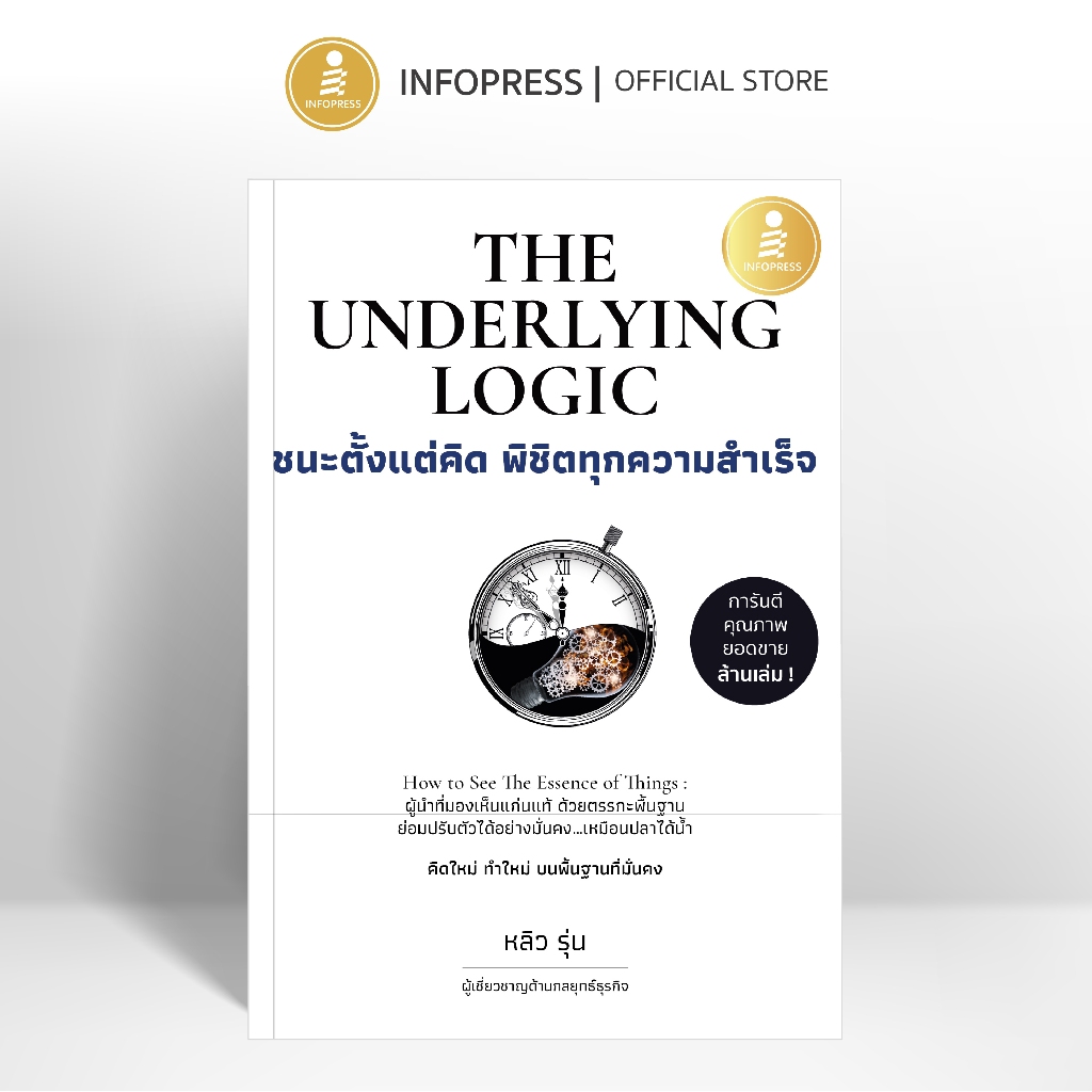 Infopress (อินโฟเพรส) หนังสือ The Underlying Logic : ชนะตั้งแต่คิด พิชิตทุกความสำเร็จ - 76897