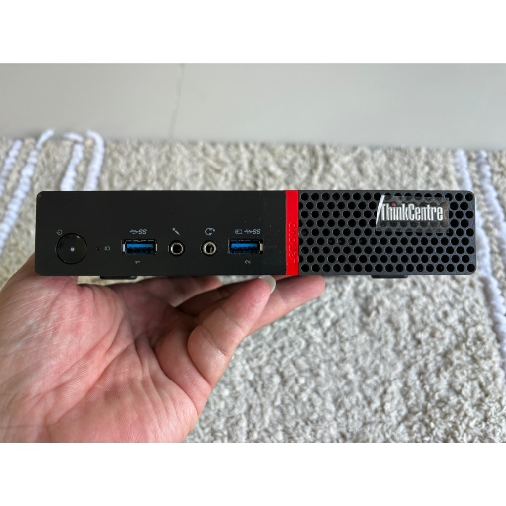 Mini Pc lenovo Thinkcentre M700 core i3 gen6 6100T 3.2Ghz  มี Wi-Fi ในตัว