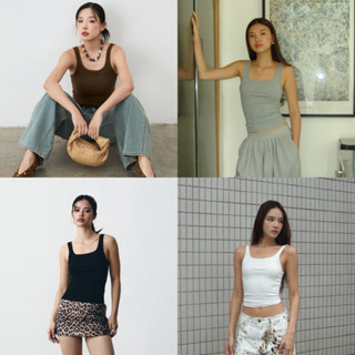 MALIMAYS - Square Tank Top เสื้อกล้ามทรงสวย