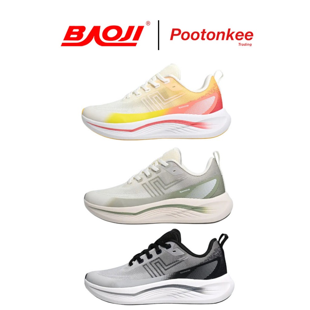 BAOJI บาโอจิ X-RUN รุ่น BJW 1159 รองเท้าผ้าใบ รองเท้าวิ่งผู้หญิง