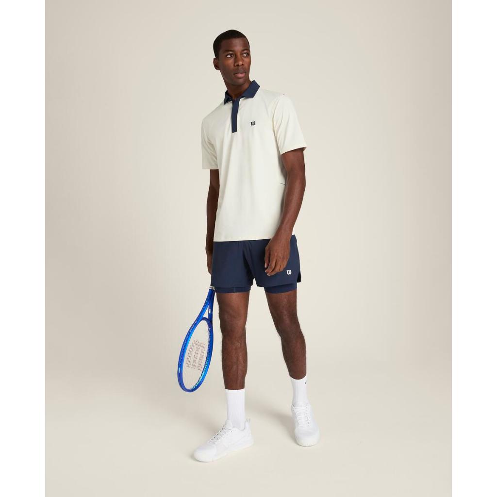 Wilson Men CHALLENGERS TECHNICAL POLO เสื้อโปโล WM00507531GYC Official Store