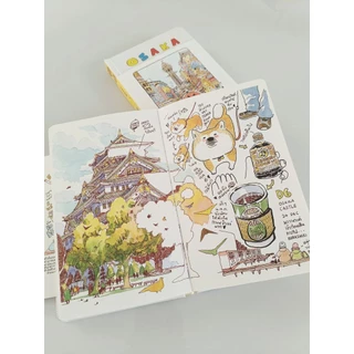 Sasi's sketchbook Japan Diary 6 OSAKA