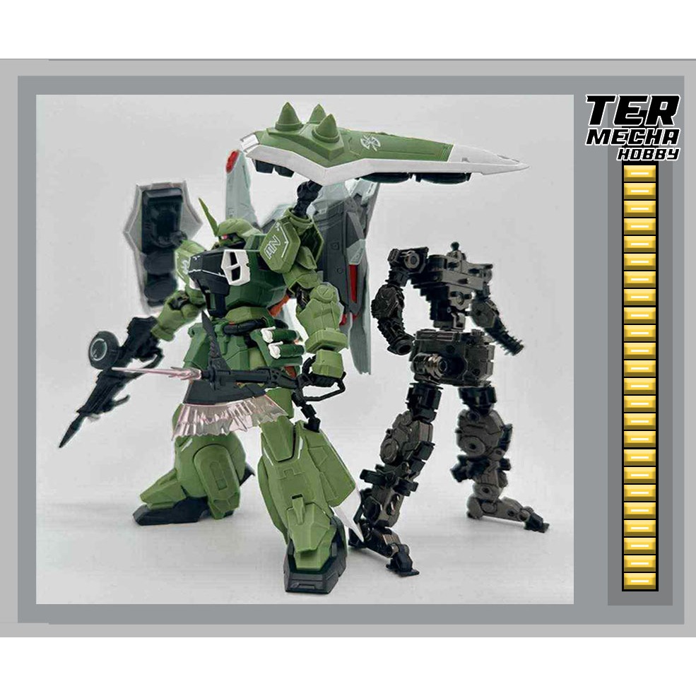 MG 1/1OO "Green Hawthorn" Gunner Zaku Warrior (Green)