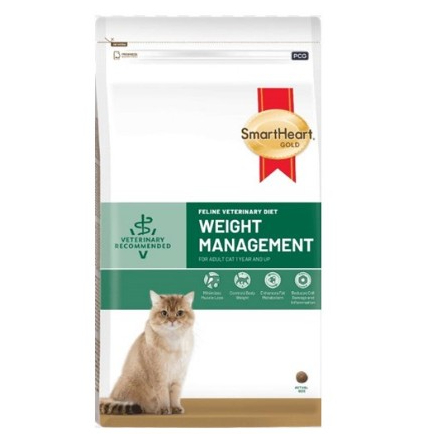 Smartheart Weight แมว 400g.สมาร์ทฮาร์ท โกลด์ อาหารประกอบการควบคุมน้ำหนักสำหรับแมว*โปรดอ่านรายละเอียดก่อนสั่งซื้อ