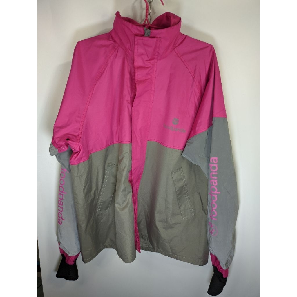 เสื้อกันฝนfoodpanda มือสอง อก46