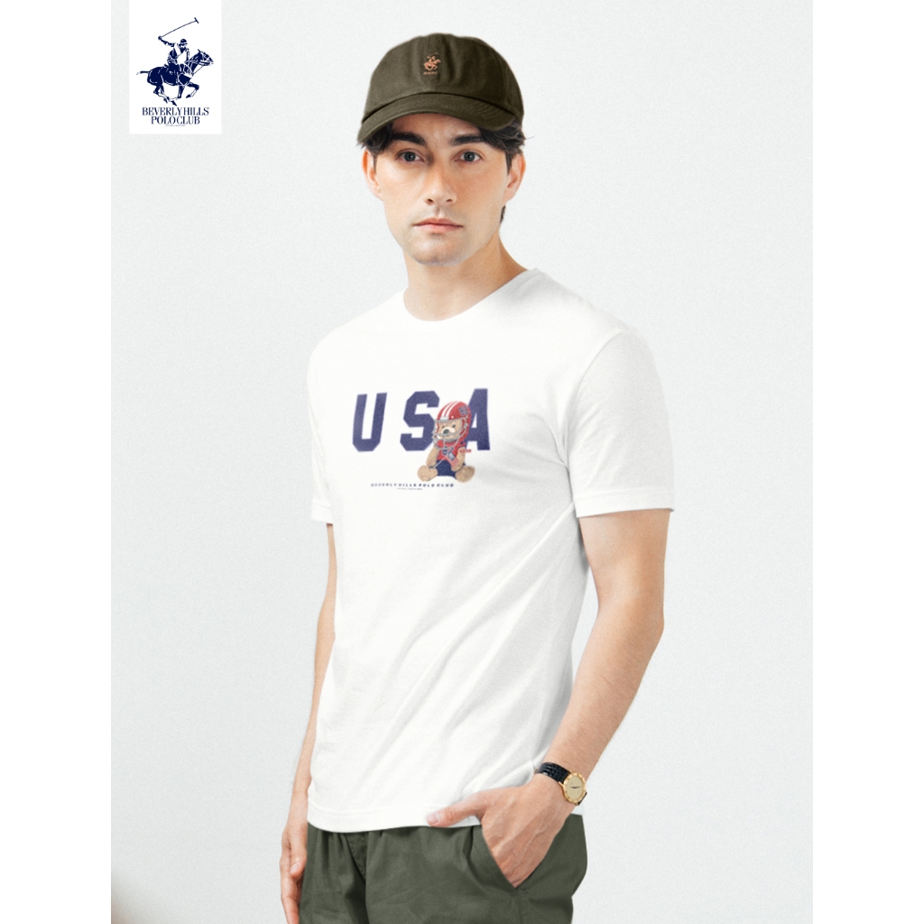 BEVERLY HILLS POLO CLUB เสื้อยืดคอกลมแขนสั้น รุ่น BNSV100