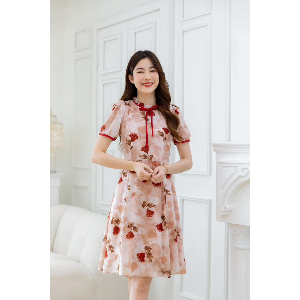 เดรสร้าน Alert ใส่2ครั้ง size L