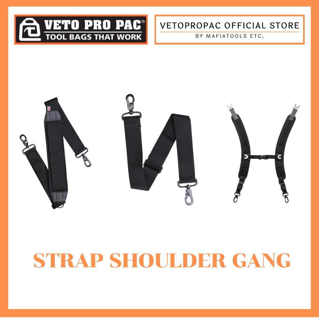 สายสะพายกระเป๋า เครื่องมือช่าง VETO PRO PAC SHOULDER STRAP