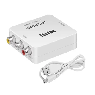 ตัวแปลงสัญญาณ HDMI to AV TV RCA Converter AV TO HDMI adapter