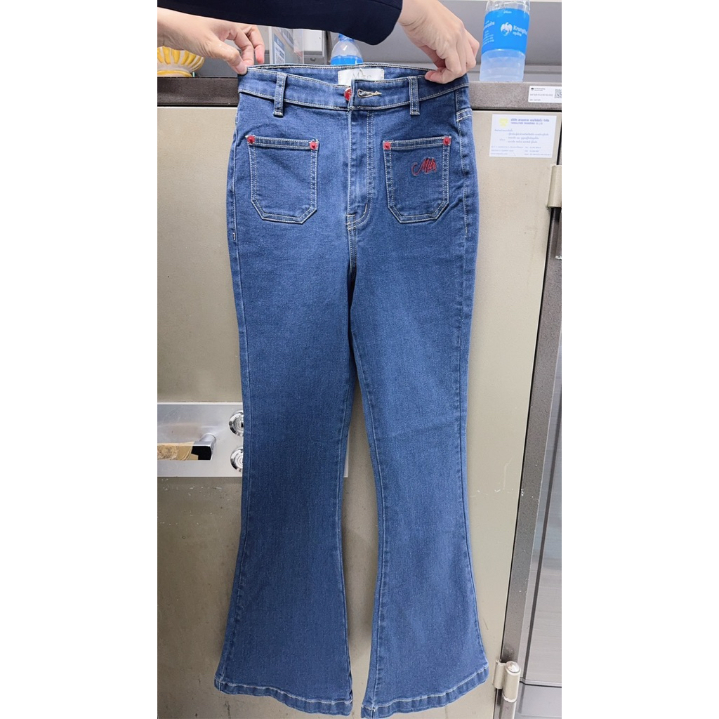 กางเกงส์ยีนต์ Mirt size M เอว 25 col ใหม่ ป้ายห้อย 1,890 บาท
