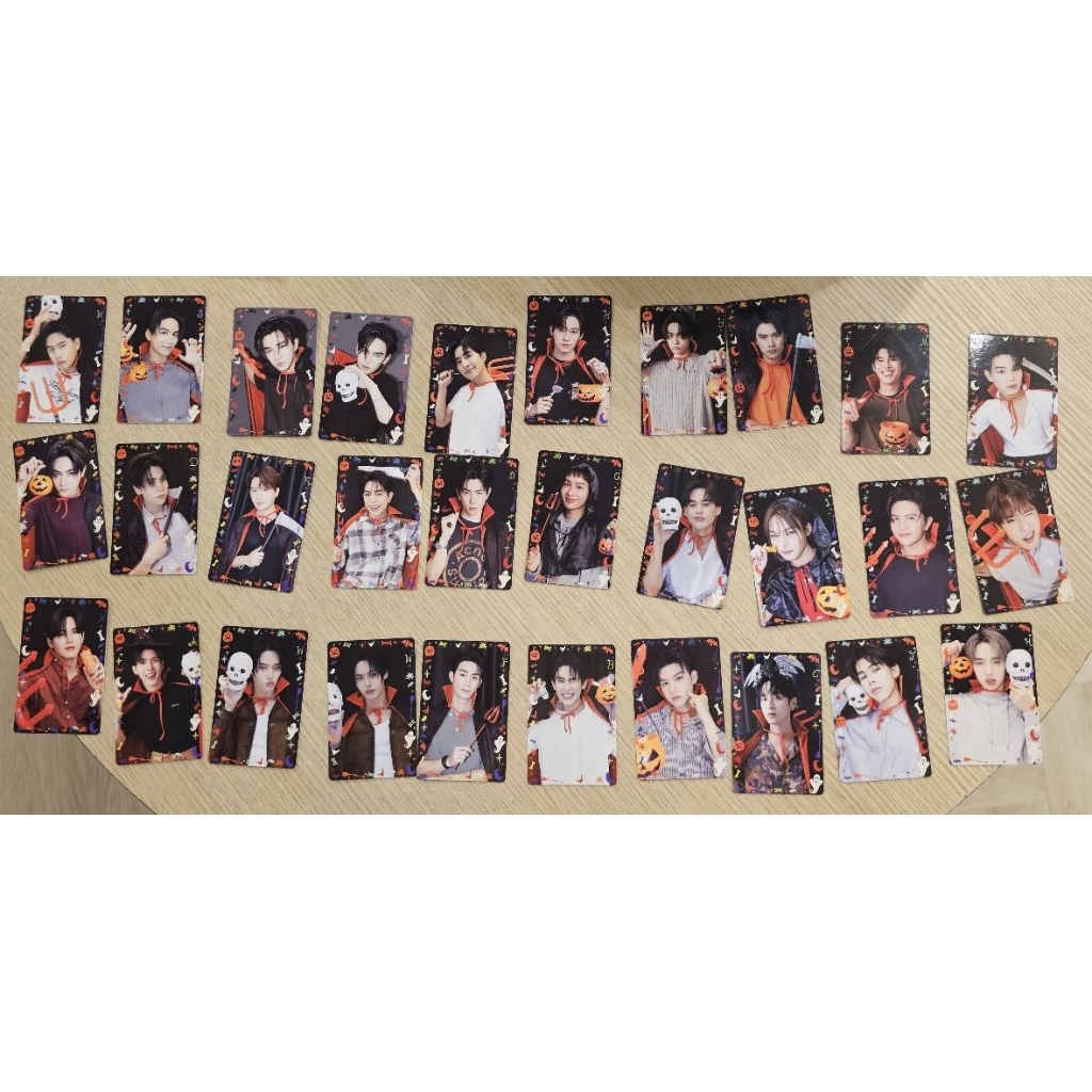 การ์ด GMMTV BOY COLLECTIBLE RANDOM CARD TOO CUTE TO SPOOK COLLECTION