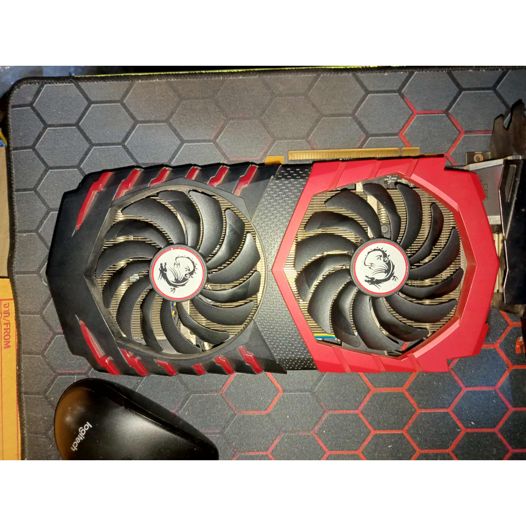 🔴การ์ดจอ  MSI RX 570 4GB 2F GAMING🔴เทส 3DMark FURMARK ผ่าน ความรอ้นปกตื เครื่องไม่ดับ