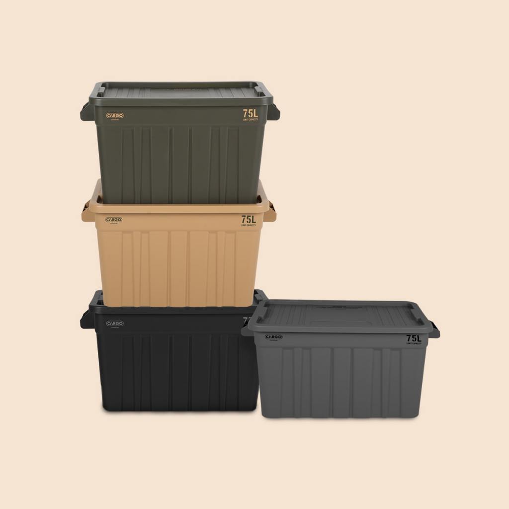 CARGO SIGNATURE SHIELD BOX กล่องจัดเก็บอเนกประสงค์ สไตล์ Tactical