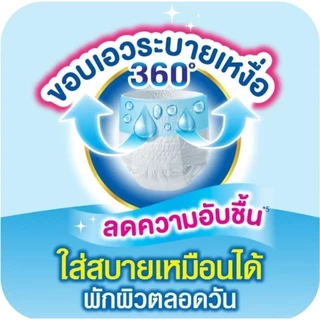 Lifree ไลฟ์รี่ ผ้าอ้อมผู้ใหญ่ กางเกงซึมซับสบาย ไซส์ M - XL ยกลัง 3 แพ็ค
