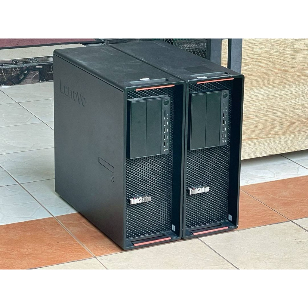 ThinkStation P720 Xeon Silver 4110 x2 CPU 16C 32T SSD512GB+HD1TB RAM64GB Quadro P4000 สำหรับงานออกแบ
