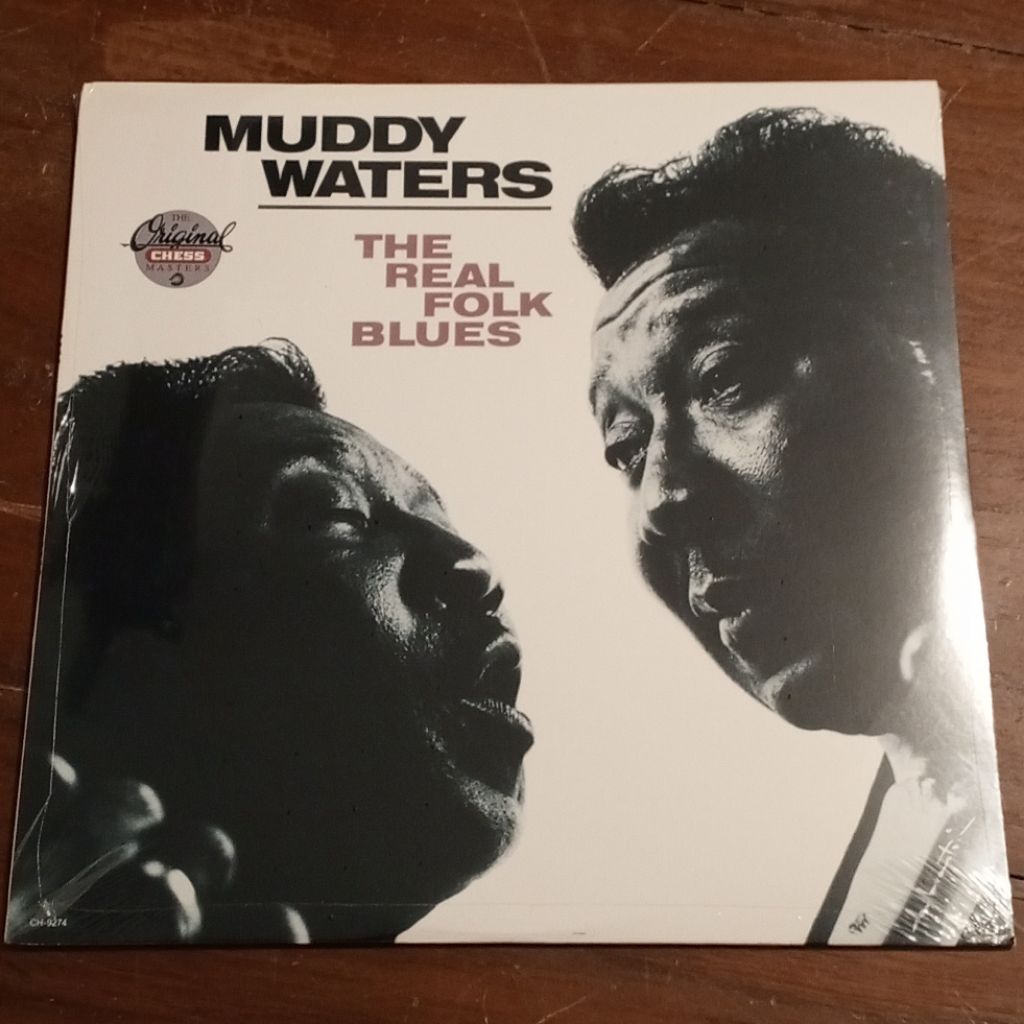 แผ่นเสียงอัลบั้ม Muddy Waters "The Real Folk Blues"(สภาพแผ่นSS)