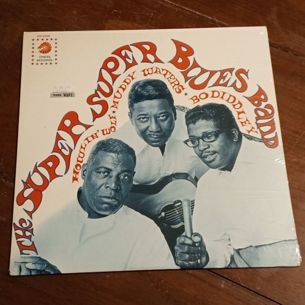 แผ่นเสียงอัลบั้ม Muddy, Brass & The Blues ของ Muddy Waters(สภาพแผ่นSS)