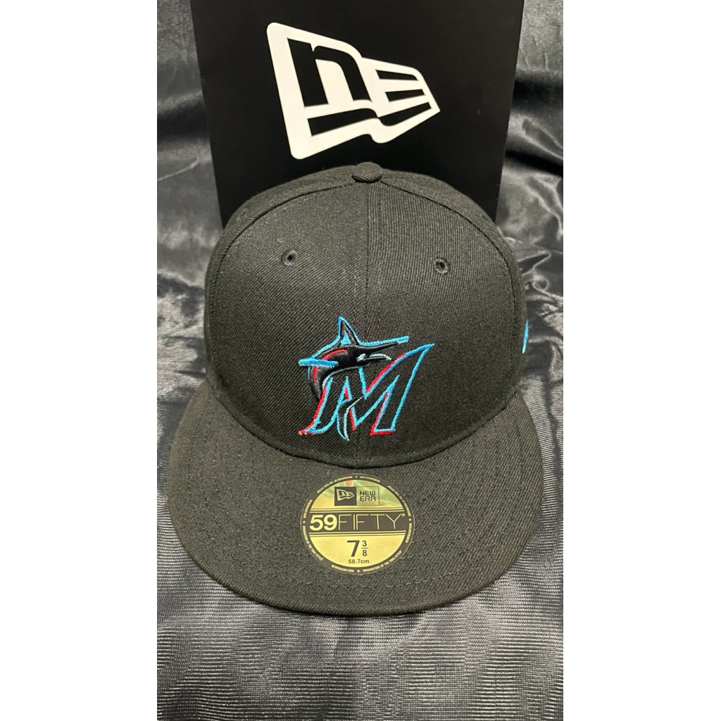 newera 59fifty miami 58.7 cm