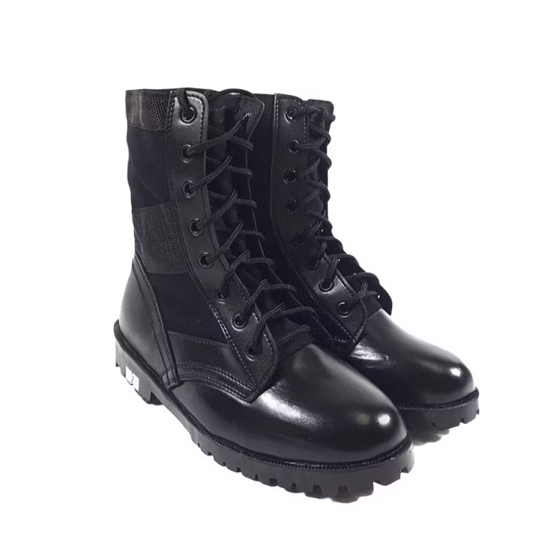 รองเท้าจังเกิ้ล รด. รุ่นไม่มีซิป จ.ดำส้น