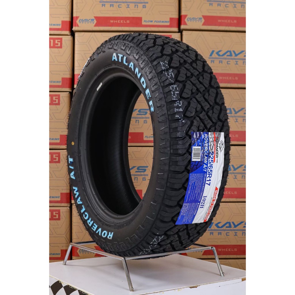 ยางขอบ17 225 65R17  ATLANDER รุ่น ROVERCLAW AT ยางไทย