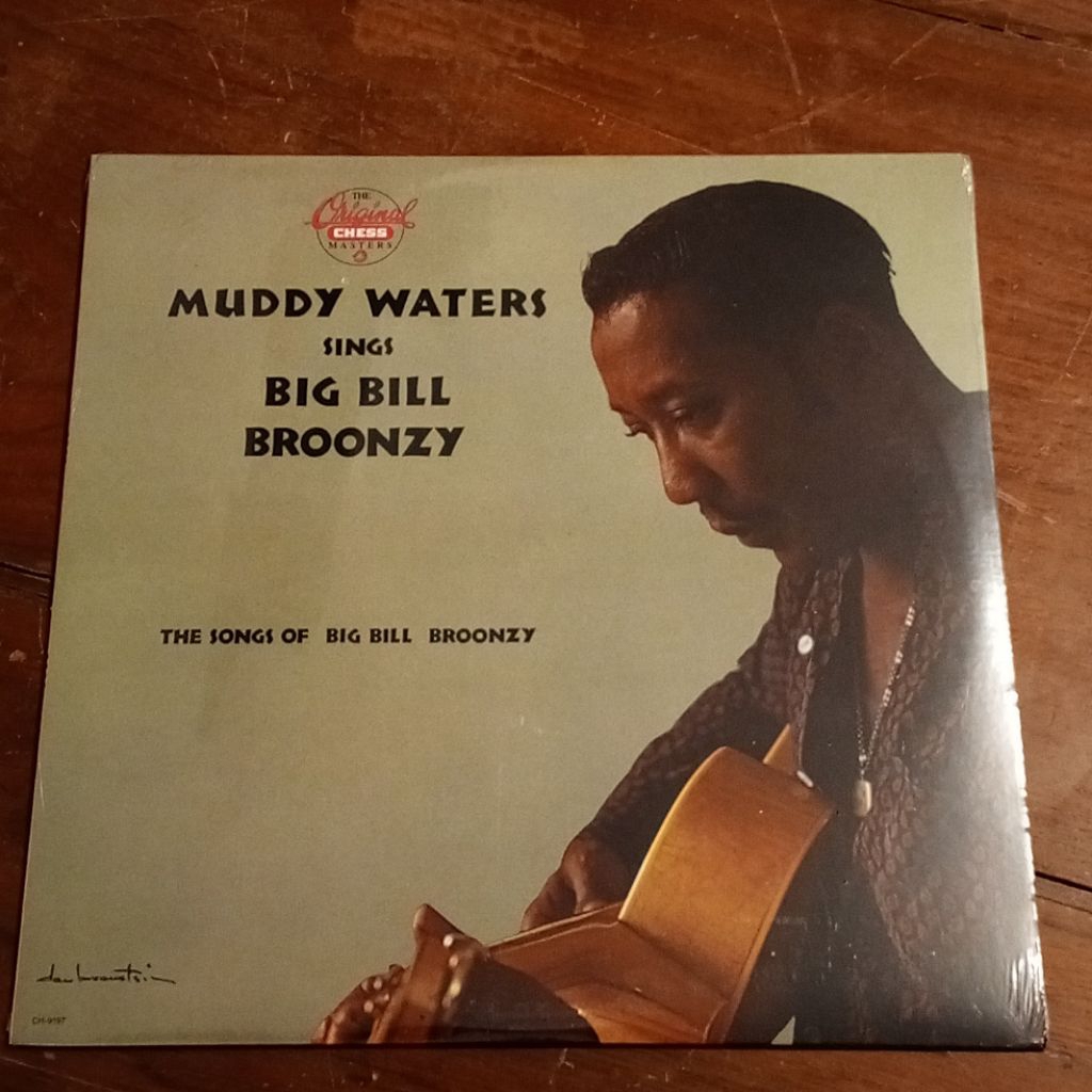 แผ่นเสียงอัลบั้มที่ Muddy Waters บันทึกเสียงเพื่อยกย่อง Big Bill Broonzy(สภาพแผ่นSS)