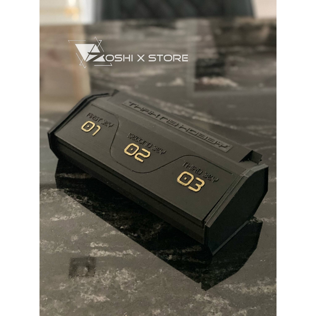 3on3 " ZEN BOX " แบบสั้น กล่องดำอักษรทอง