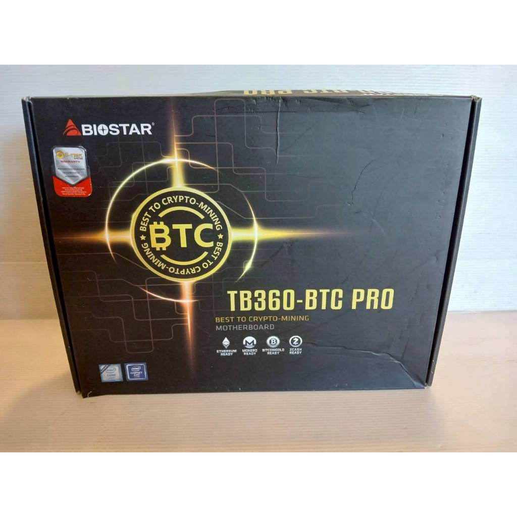 MAINBOARD (เมนบอร์ด) 1151 BIOSTAR TB360-BTC PRO