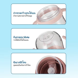 แก้วหัดดื่ม 250ml/ 400ml แก้วหัดดื่มกันสําลัก แก้วเด็ก ไม่ดูดไม่ไหล