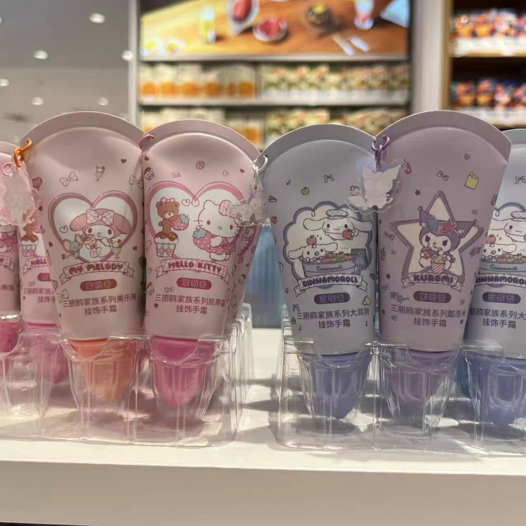 🎀พร้อมส่ง ครีมทามือ กลิ่นหอมละมุน บำรุงชุ่มชื้น  Miniso x Sanrio ลิขสิทธิ์แท้💯