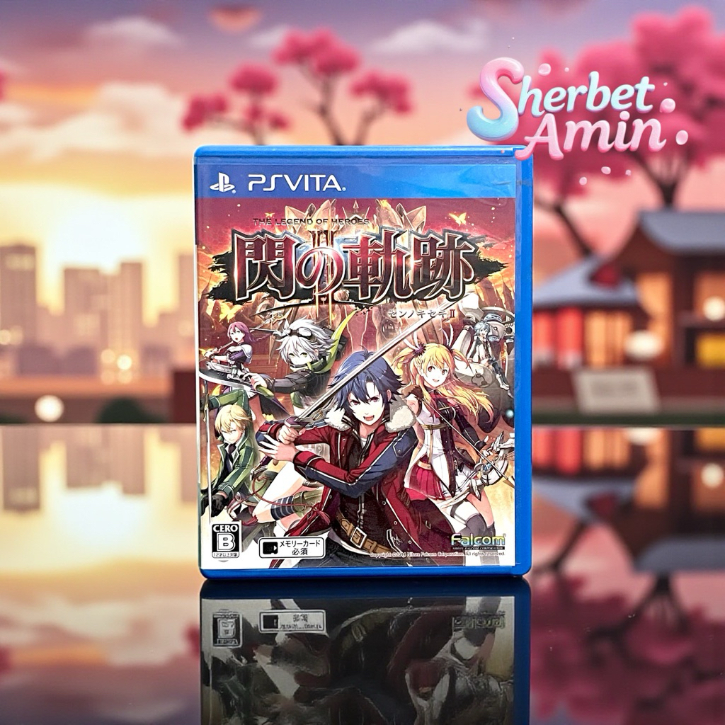 แผ่นเกม Ps Vita มือสอง / The Legend of Heroes Sen No Kiseki 2 / zone 2 (ภาษาญี่ปุ่น)