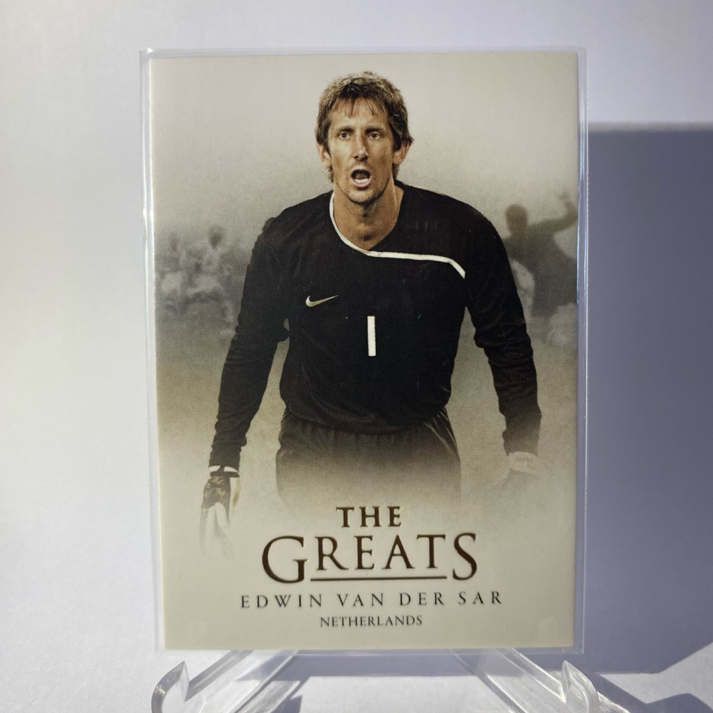 การ์ดนักฟุตบอล EDWIN VAN DER SAR, NETHERLANDS, THE GREATS, FUTERA UNIQUE 2021