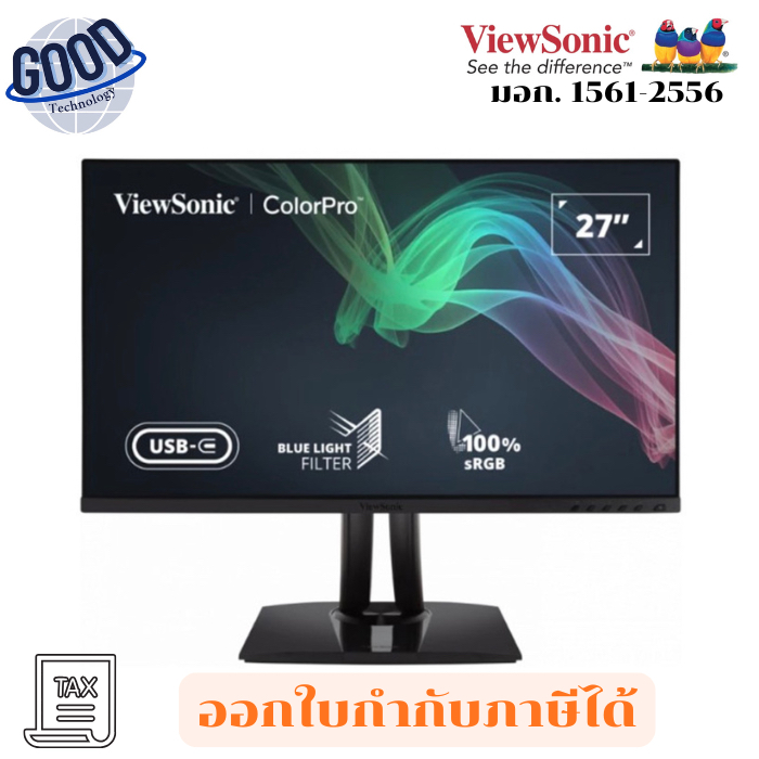 VIEWSONIC จอมอนิเตอร์  ( รุ่น V-VP2756-4K )  27 INCH IPS UHD 60Hz  เช็คสินค้าก่อนสั่งซื้อนะคะ