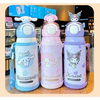 Sanrioแท้ กระติกน้ำเด็ก ขนาด520ml เกรดสแตนเลส316