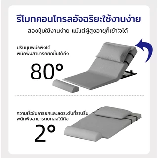 เครื่องยกเตียง เครื่องยกที่นอน เครื่องช่วยยกพนักพิงอัตโนมัติ ตัวช่วยในการยืน แบบไฟฟ้าสำหรับผู้สูงอายุ ที่บ้านความกว้าง90