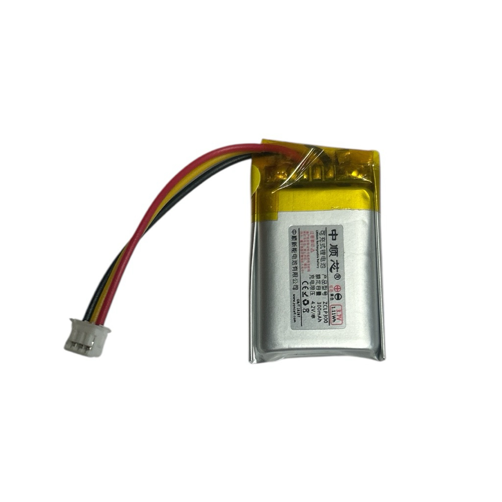 602030 300mAh ปลักเสียบ jst 1.5 อะไหล่แบตเตอรี่สำหรับเม้าส์ไร้สาย