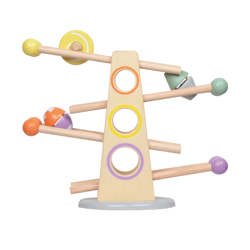 Blue Ribbon Toys ของเล่นไม้ทางลาดลูกกลิ้ง(ROLLER  RAMP) พัฒนาความสัมพันธ์ตามือ ราคา ถูกที่สุด ดีลบีเคเค แกลเลอรีภาพที่ 3