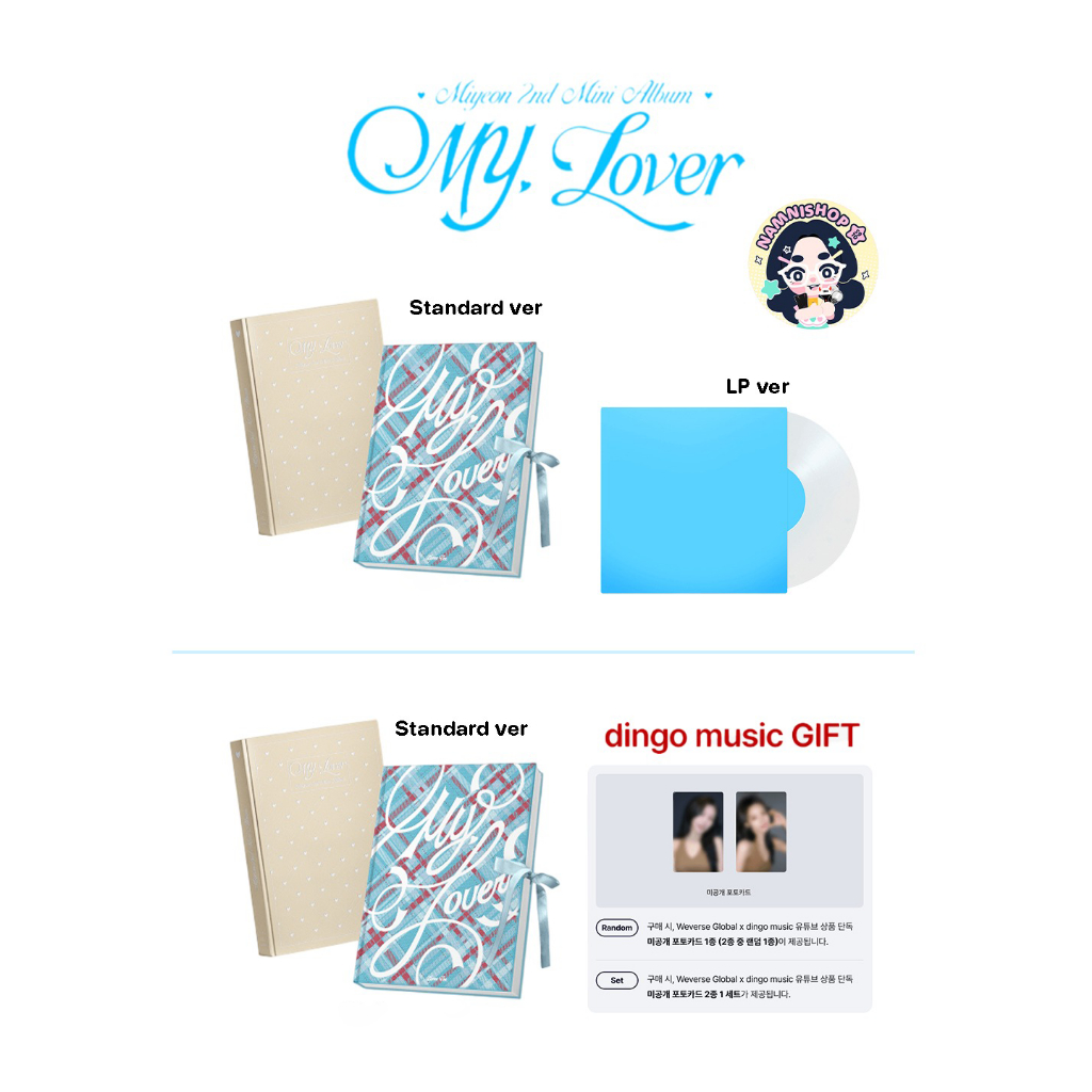 ‼️อ่านรายละเอียดด้วย‼️PRE MIYEON (i-dle) - 2nd Mini Album MY Lover