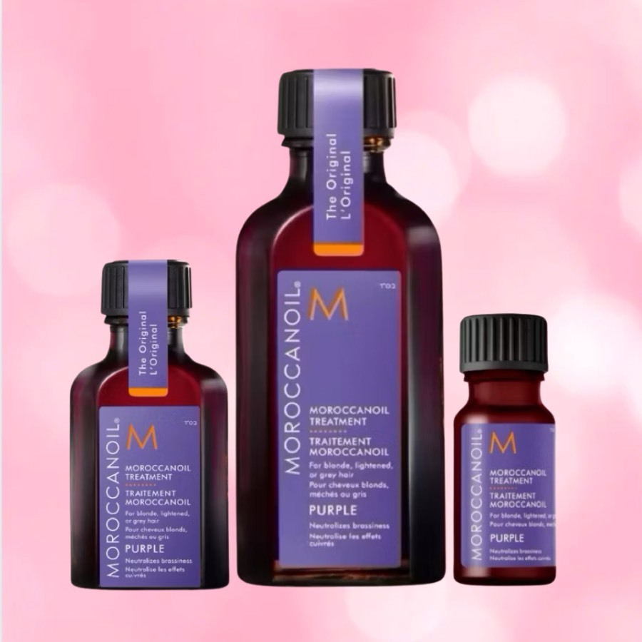 MOROCCANOIL TREATMENT 10 25 50 ML.ออยม่วงบำรุงเส้นผม เพิ่มประกายเงางาม ผมจัดทรงง่าย เรียบลื่นขึ้นทุกครั้งที่ใช้